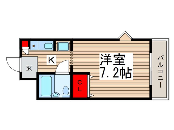 フレゾン八柱の物件間取画像